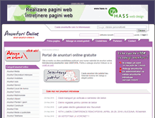 Tablet Screenshot of anunt-anunturi-online.ro